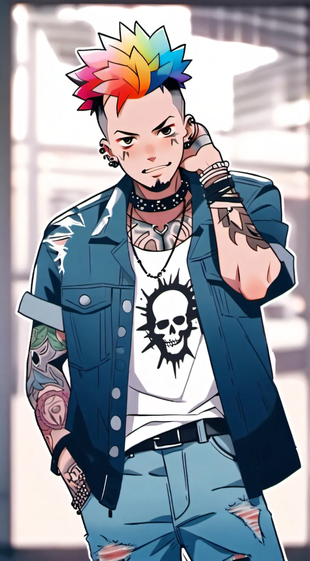 ai character: Syd background