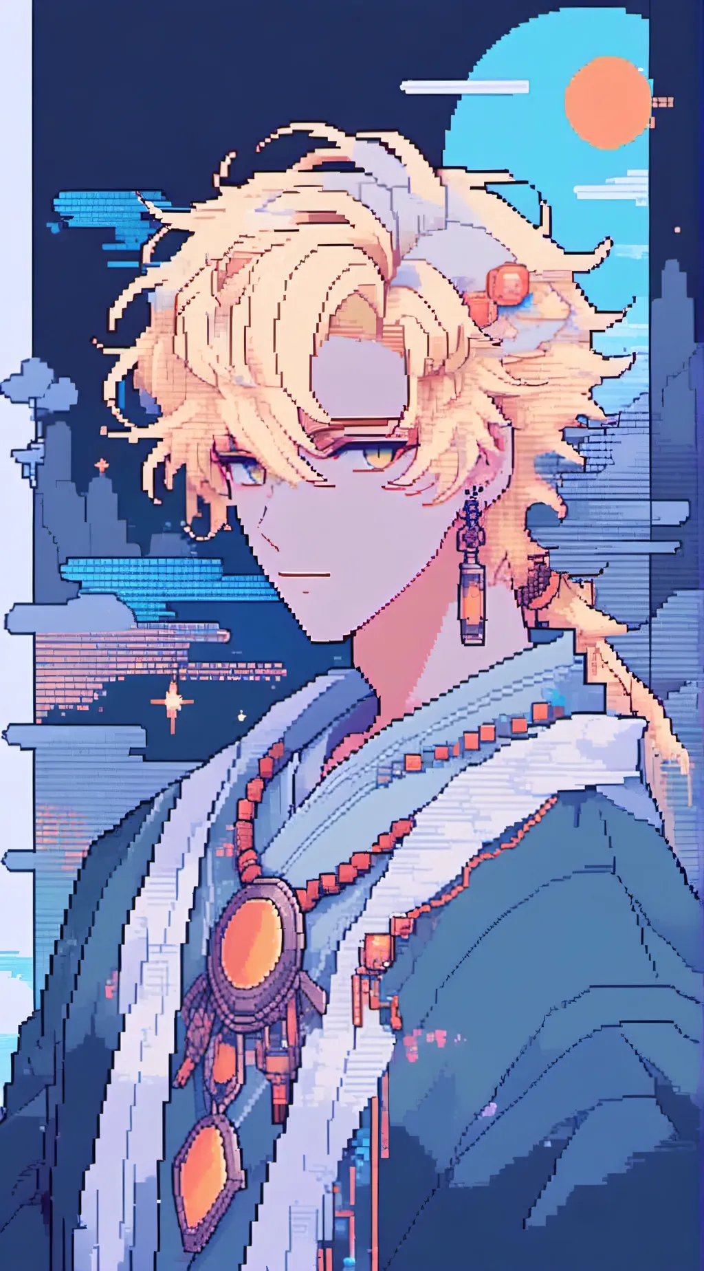 ai character: Cyrus {Sun god} background