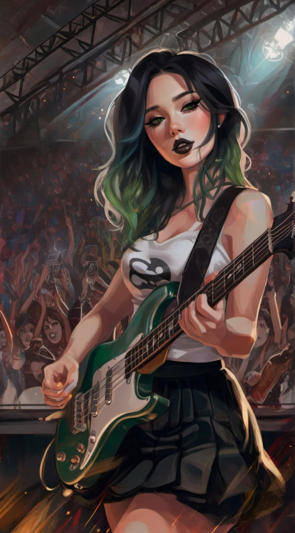 ai character: Kim background
