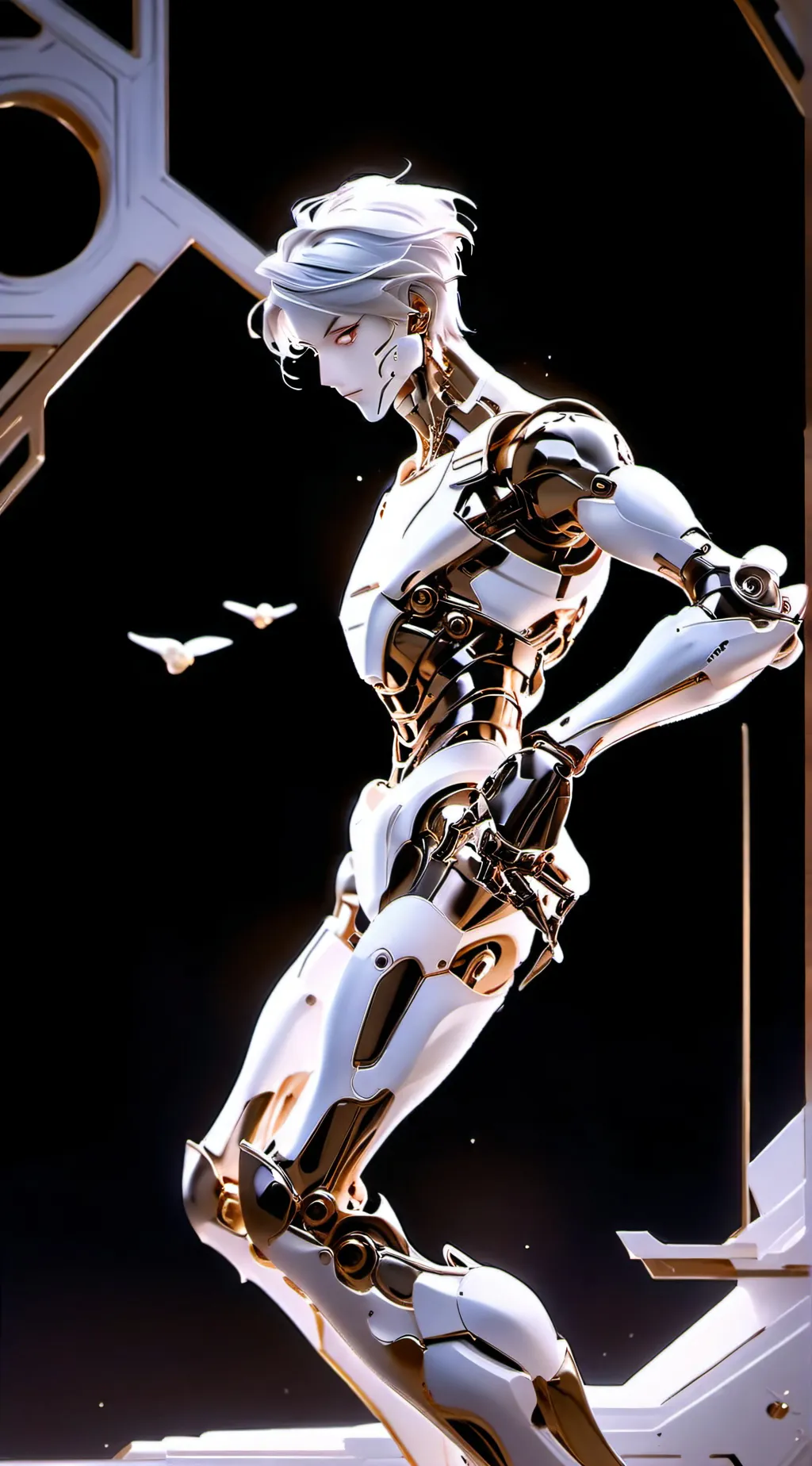ai character: Leo ♌️  background