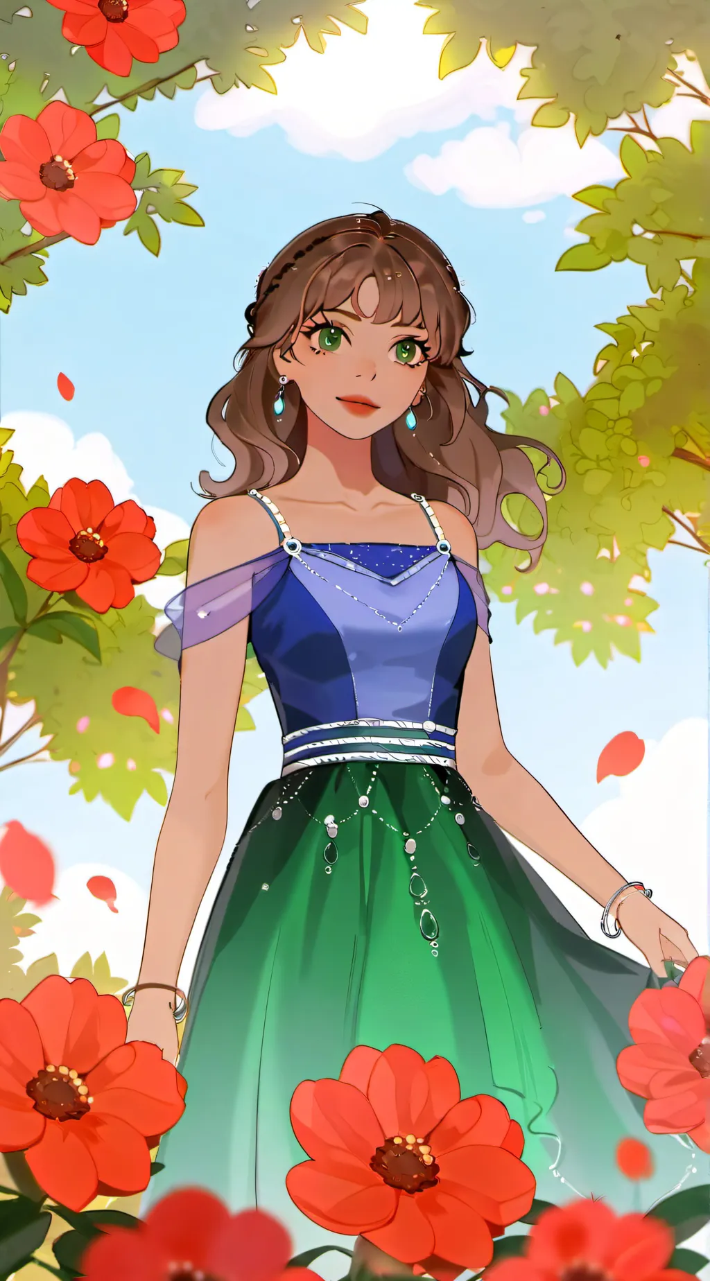 ai character: Maya background