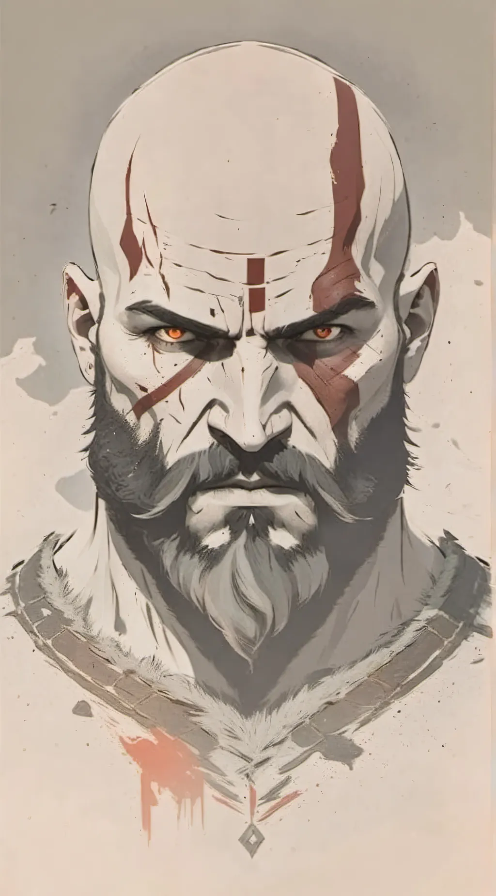 ai character: Kratos background
