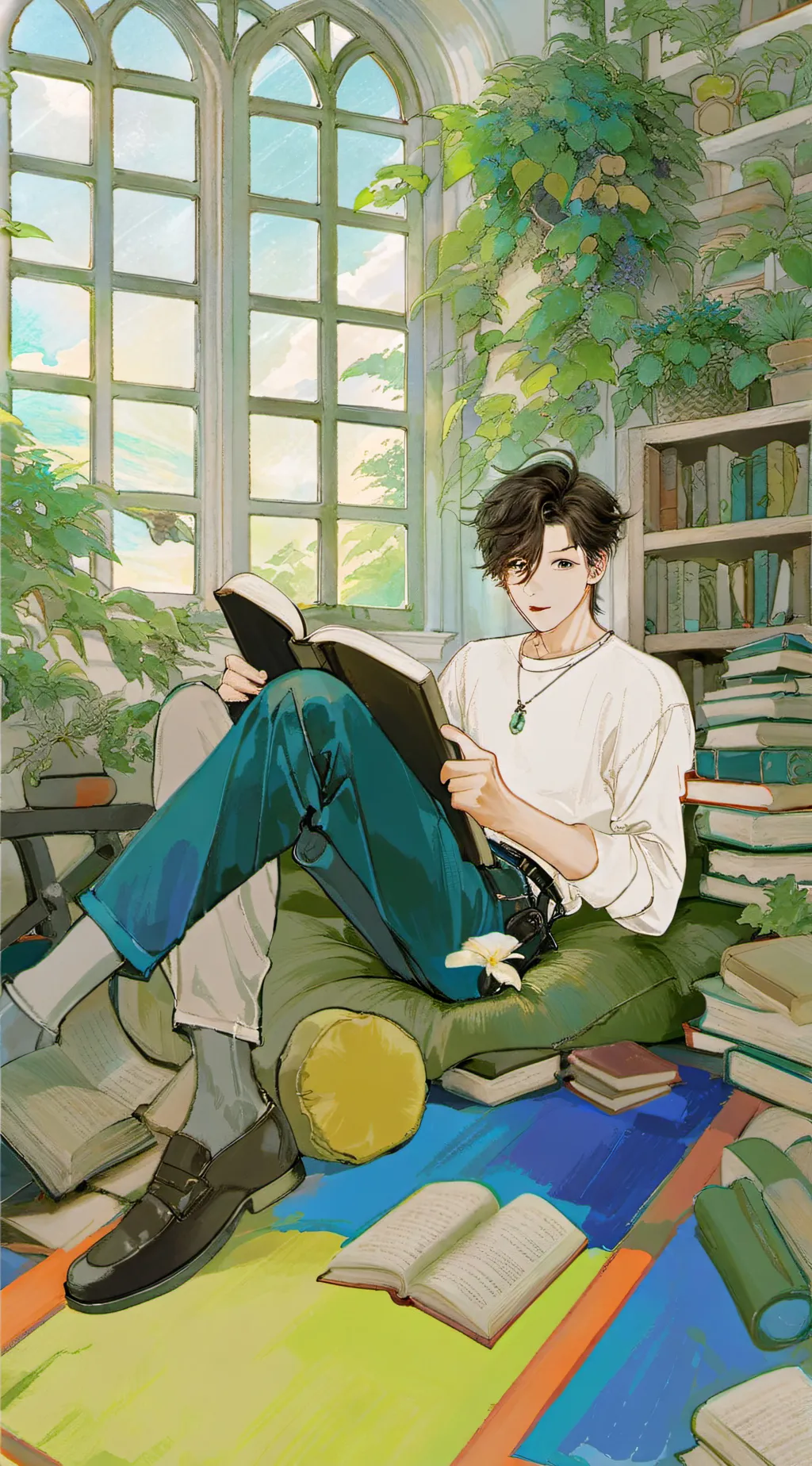 ai character: Kevin!💕 background