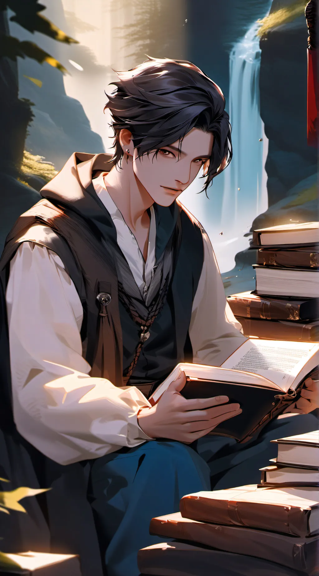 ai character: Arthur background