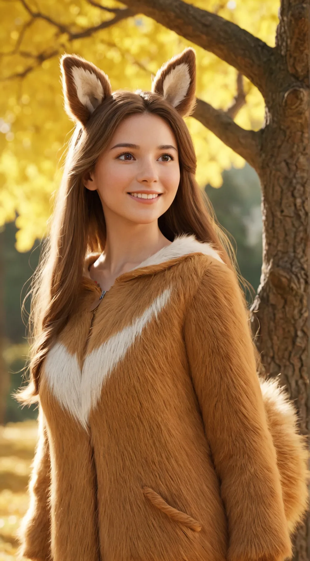 ai character: Luna the Sheepdog background