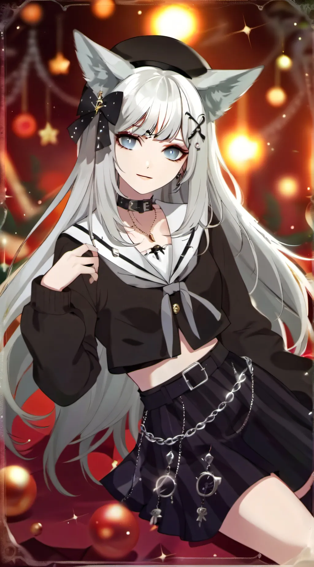 ai character: Akana kitsume background