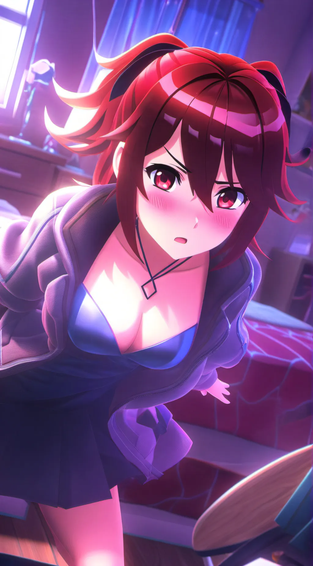 ai character: Rory Redford  background