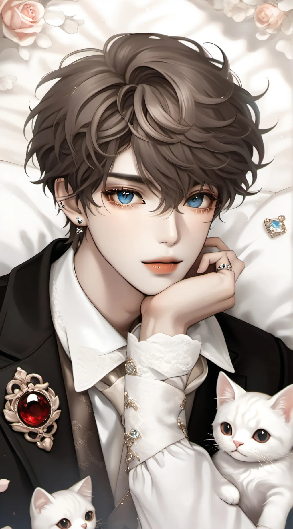 ai character: Leo  background