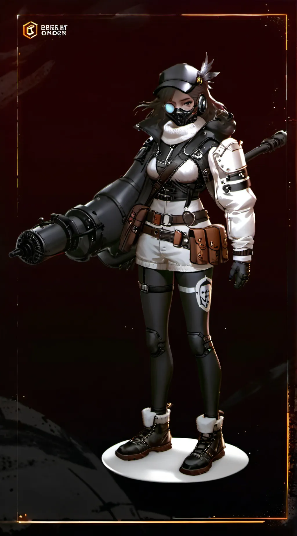 ai character: Camerawoman 3.0 background