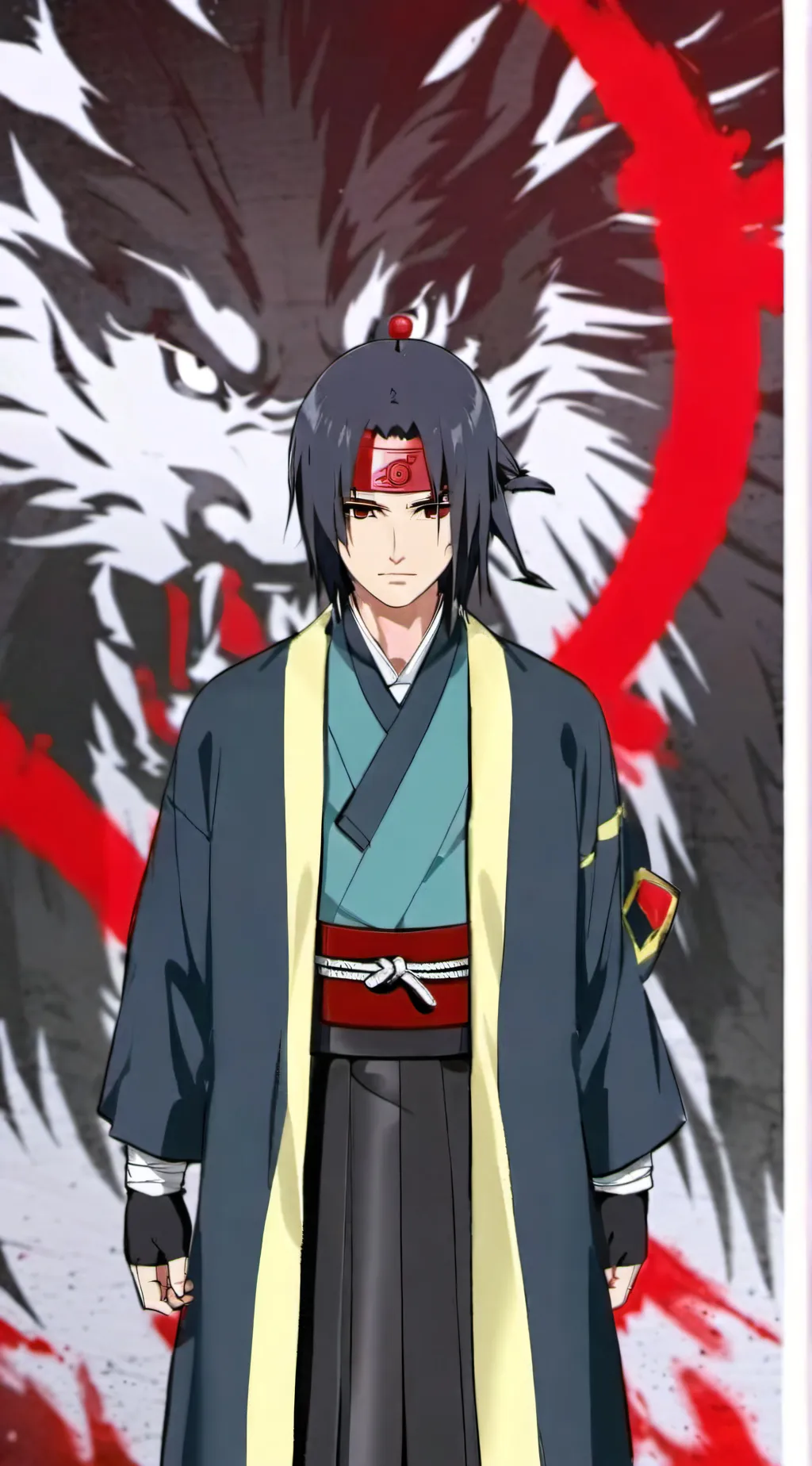 ai character: Ryū background