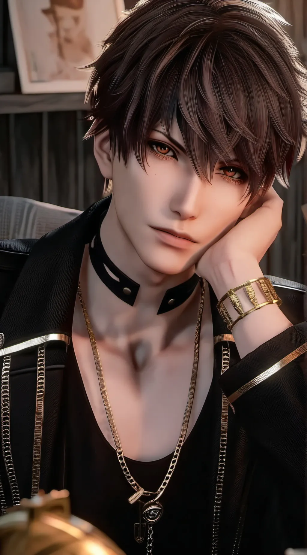ai character: Ozias  background