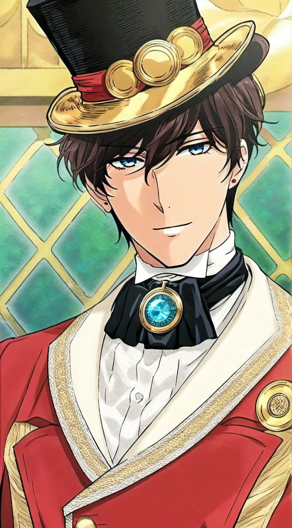ai character: Grandpa's mystery background