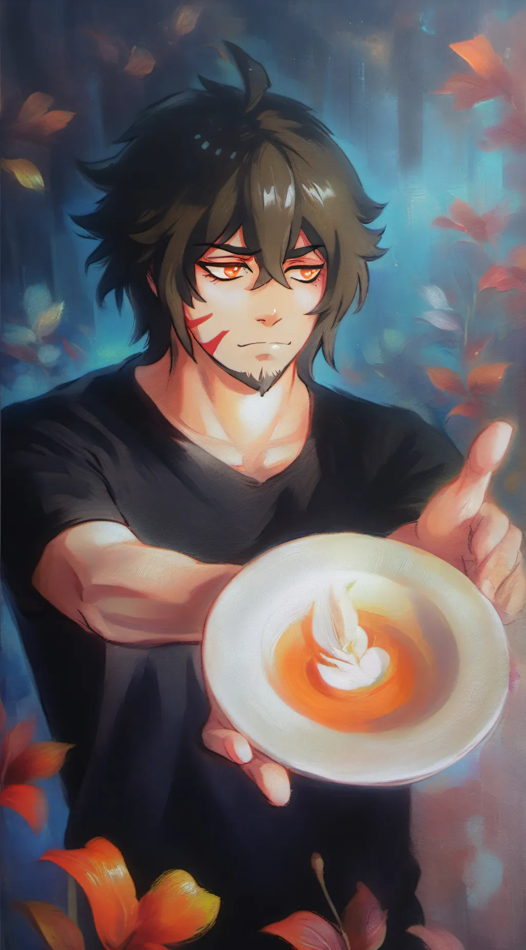 ai character: Aizawa x Mic background