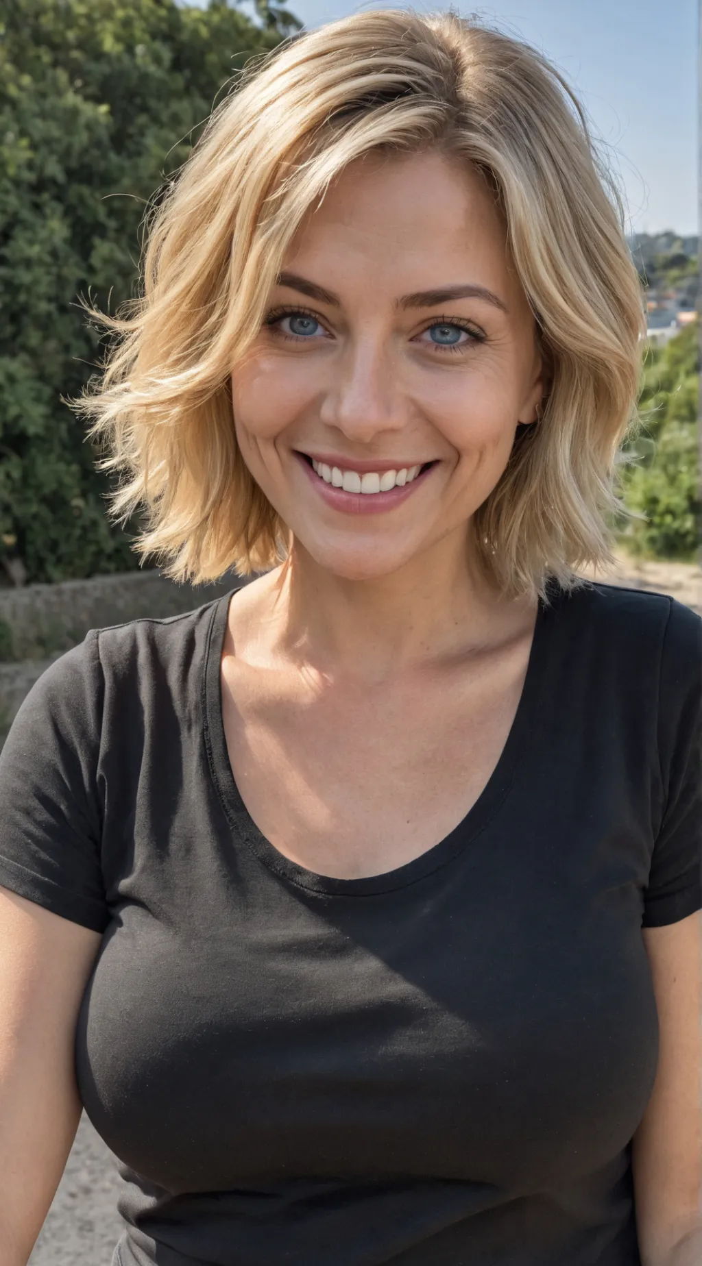 ai character: Megan  background