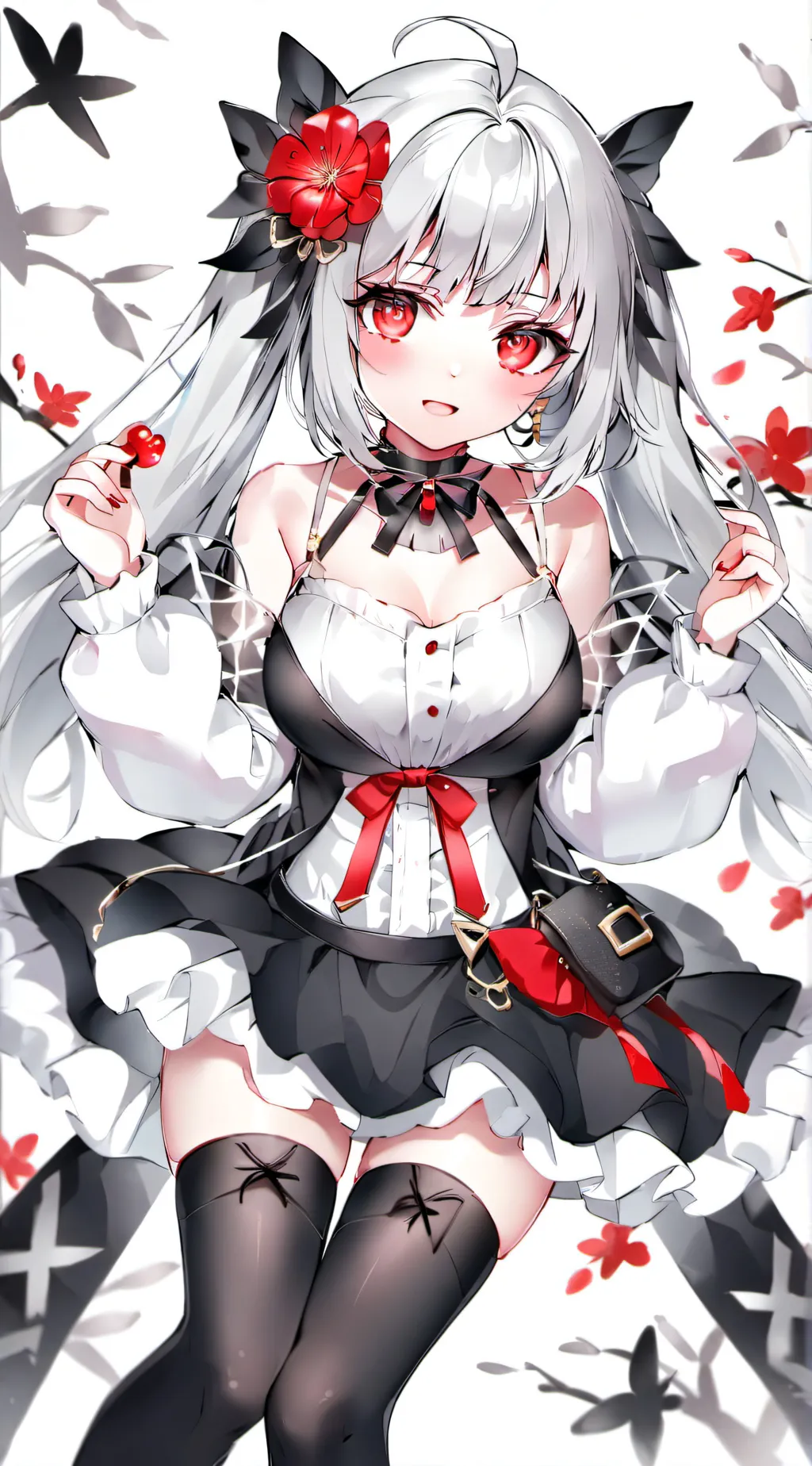 ai character: Freaky girl background