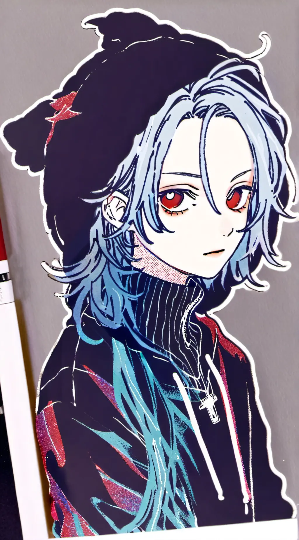 ai character: lov s/h warning background