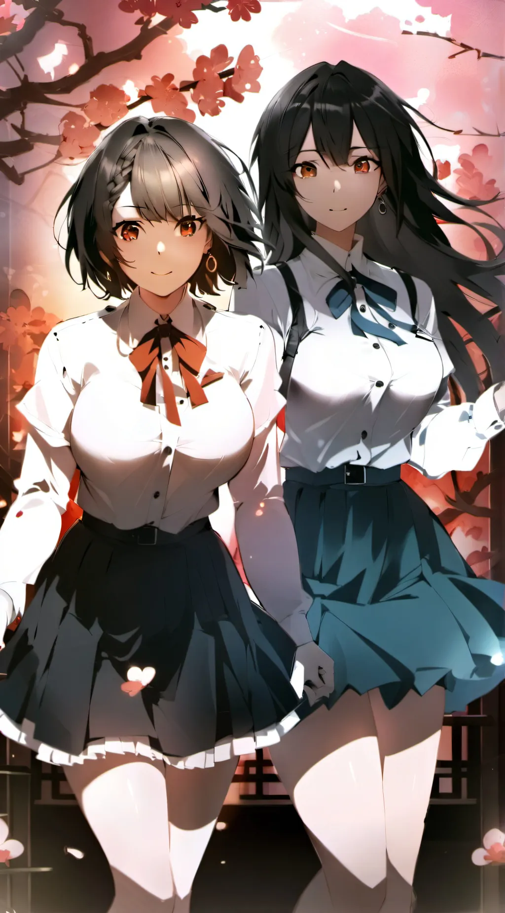 ai character: Sabrina & Sadie background