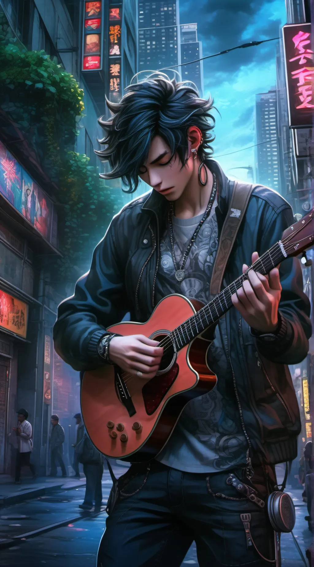 ai character: T.S.P(part 4) background