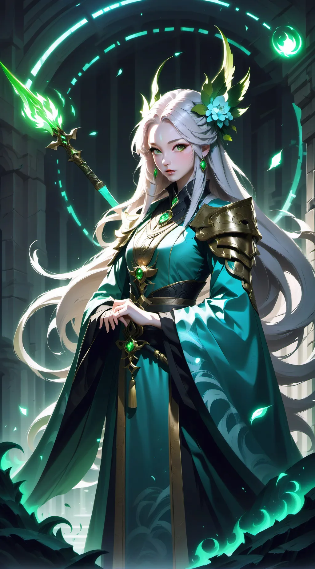 ai character: Мария background