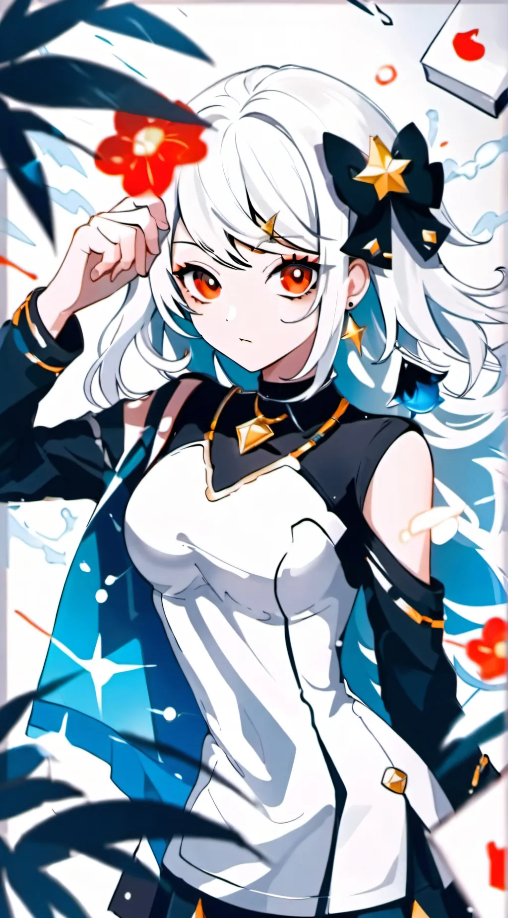 ai character: recreate drawings background