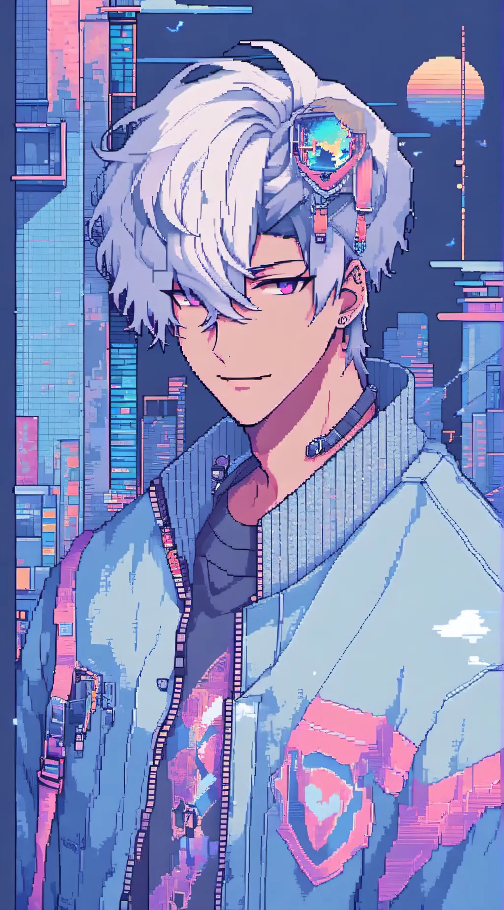 ai character: Basil background