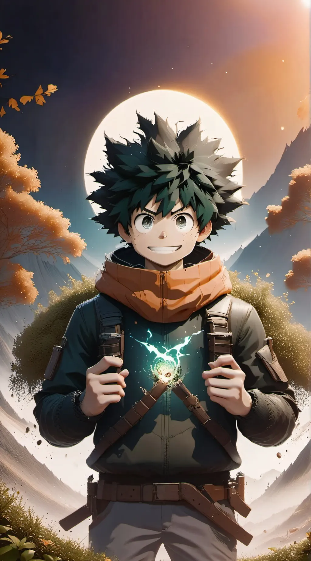 ai character: Your sick in mha background