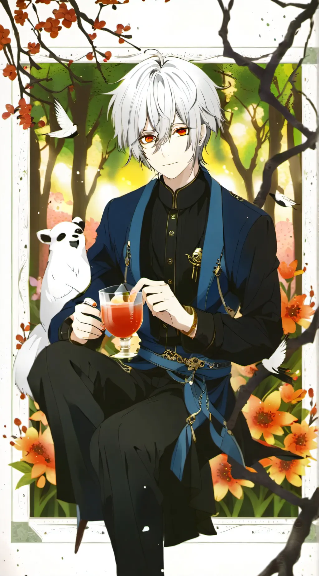 ai character: Max and Oliver ￼ background