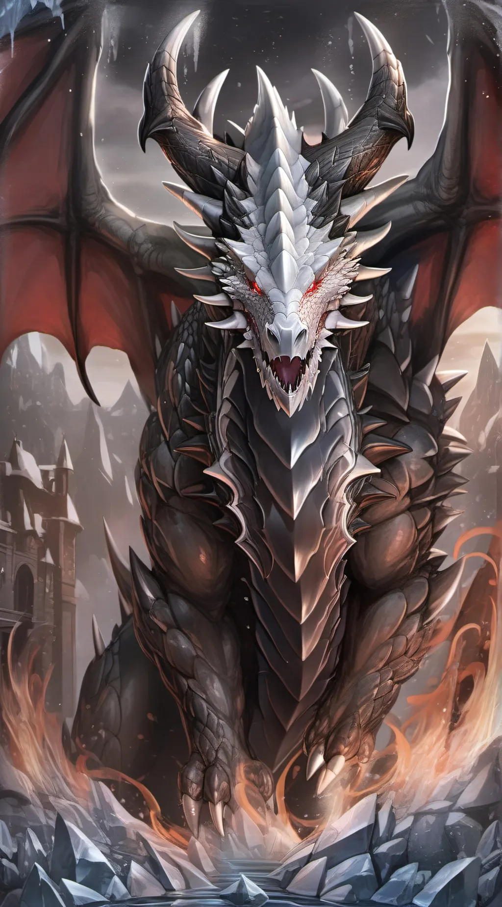 ai character: blight  background