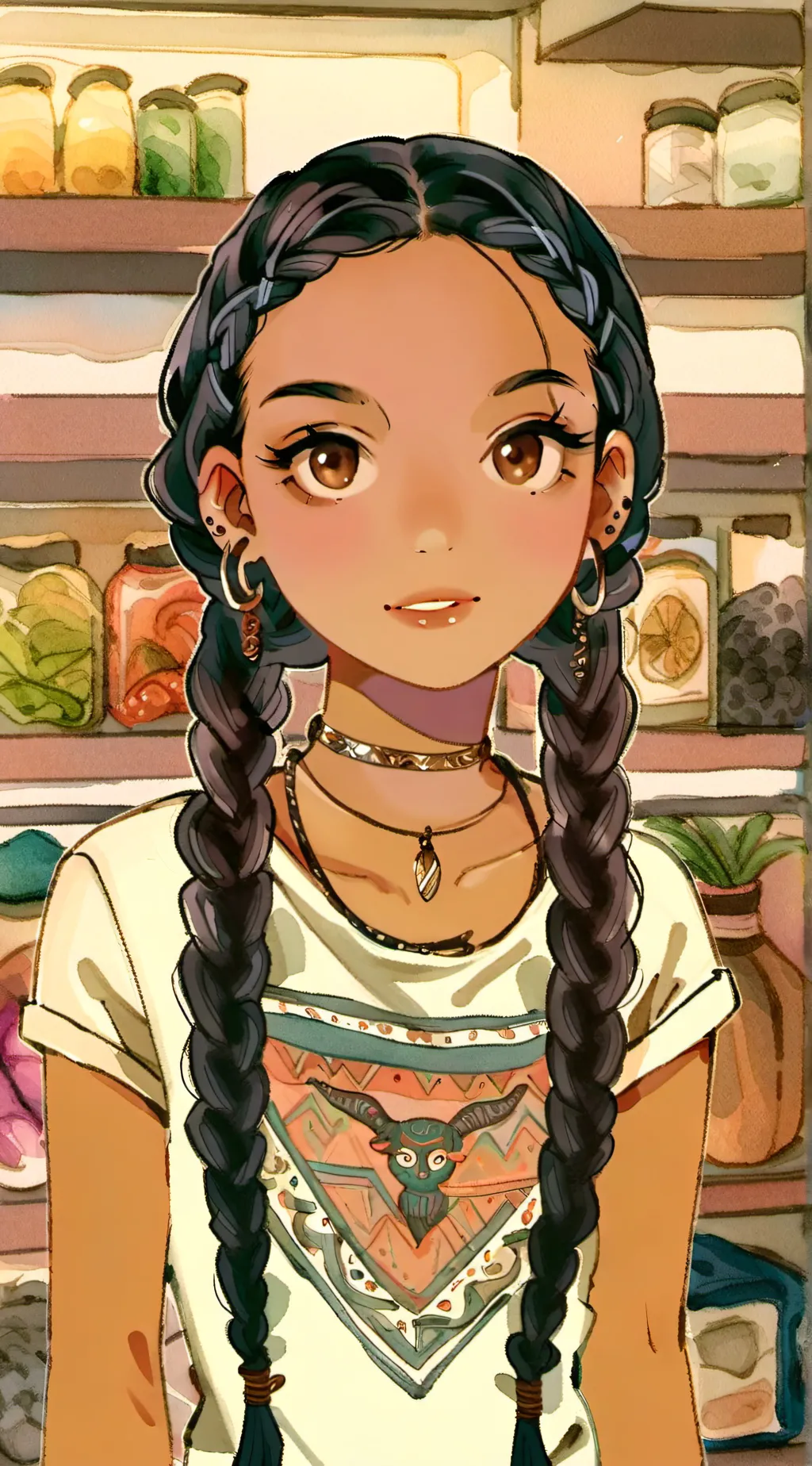 ai character: ▼Savannah▼ background