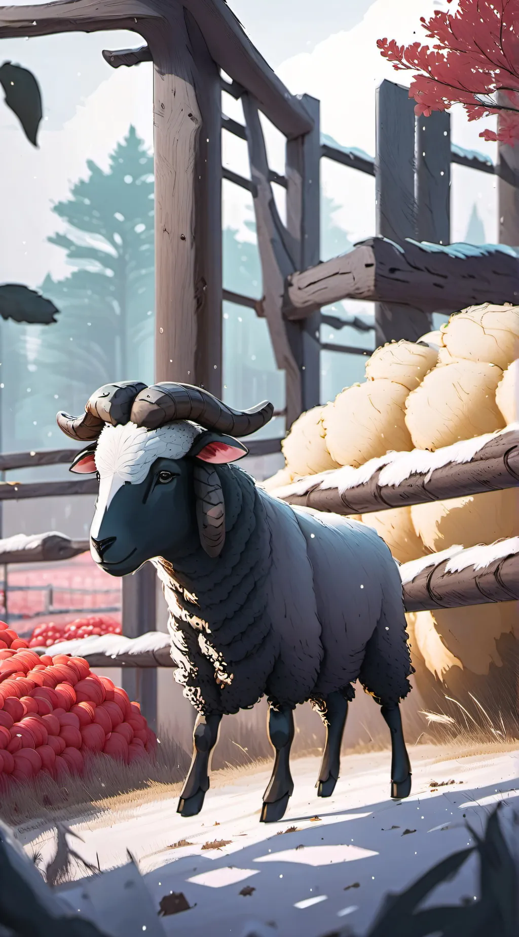 ai character: Calvin  background