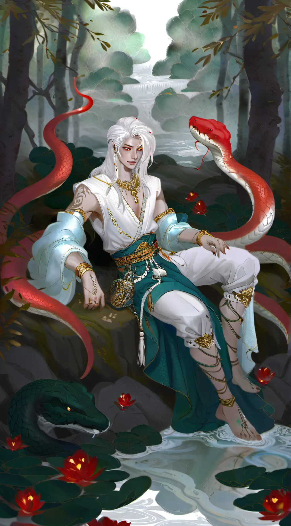 ai character: Shane  background