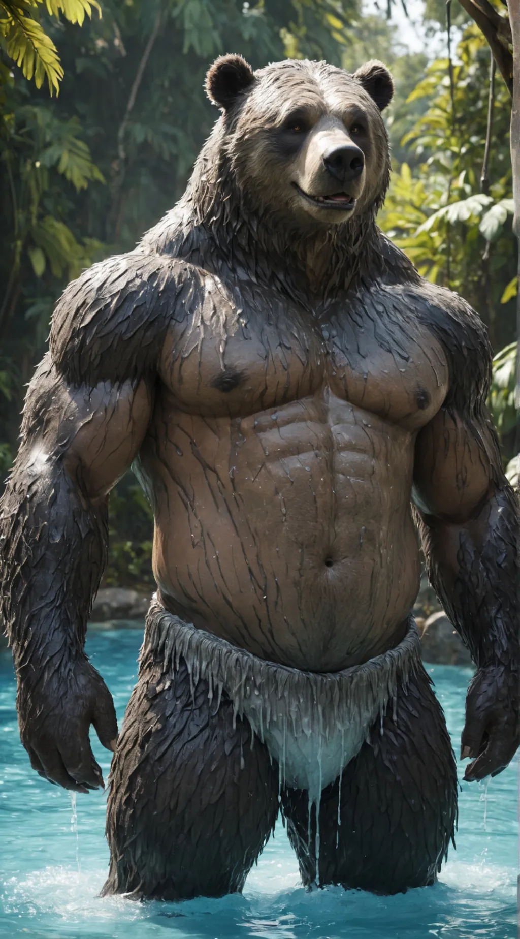 ai character: Baloo background
