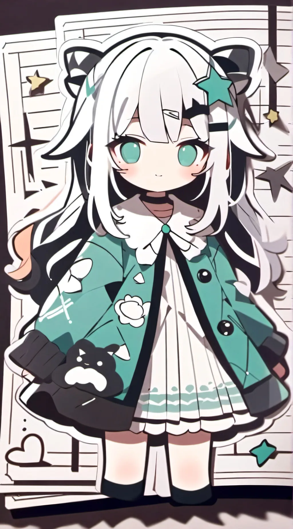 ai character: lily background