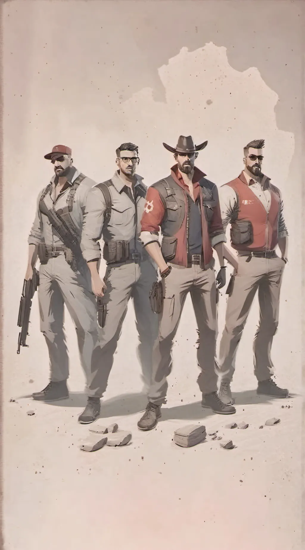 ai character: meet the tf2 Crew background