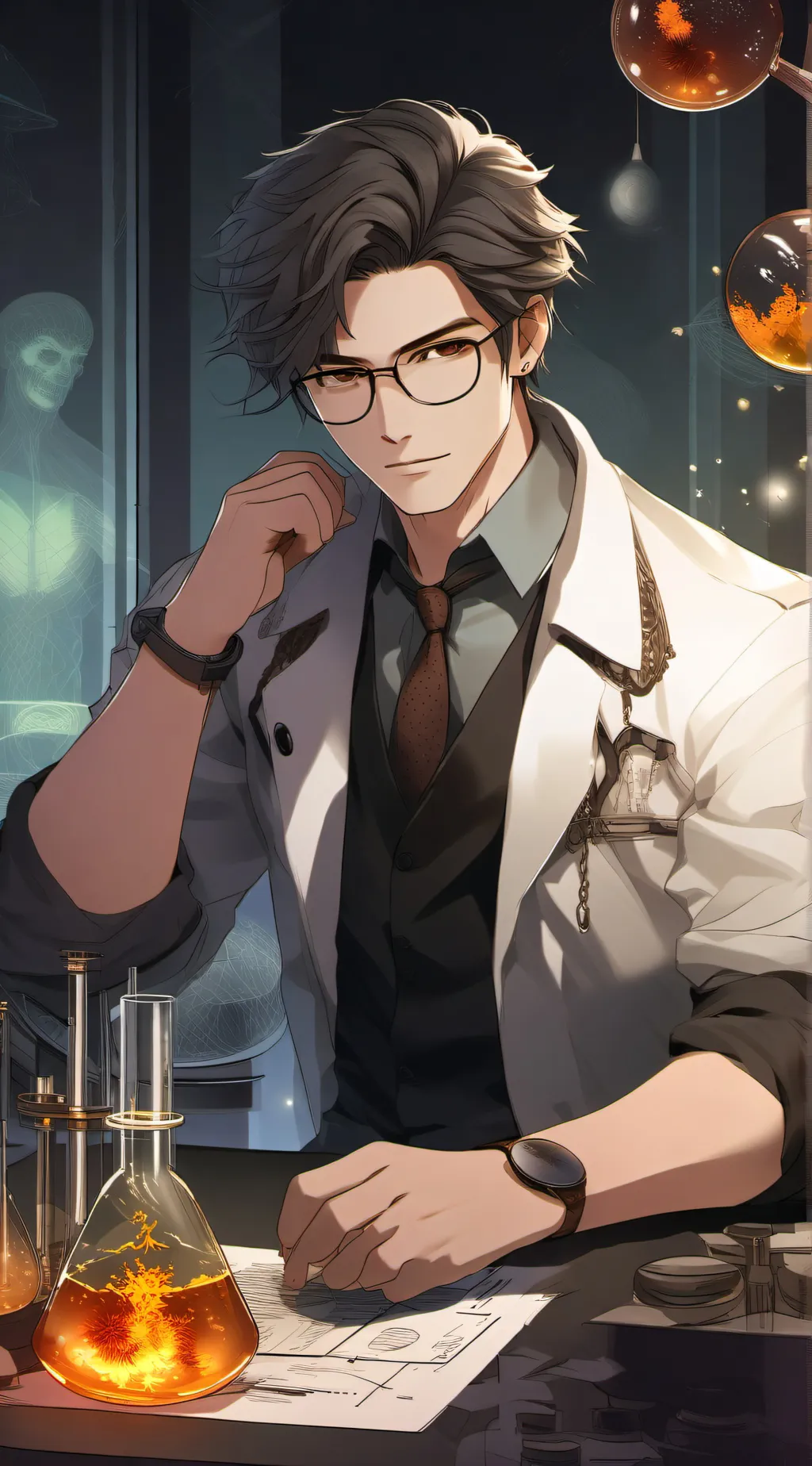 ai character: Mike background
