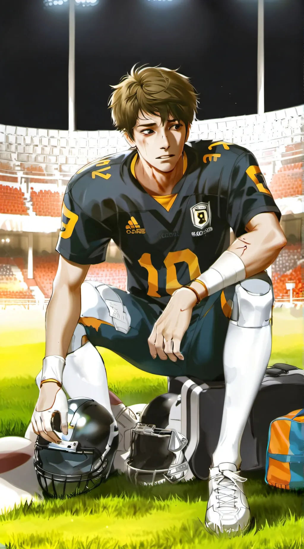 ai character: Marco background