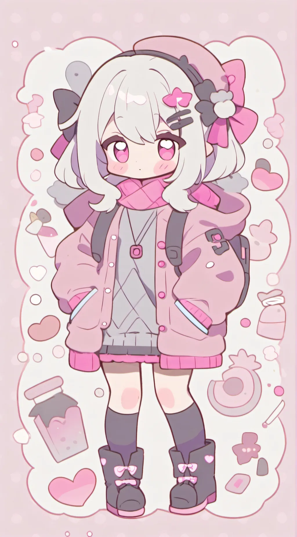 ai character: hi background