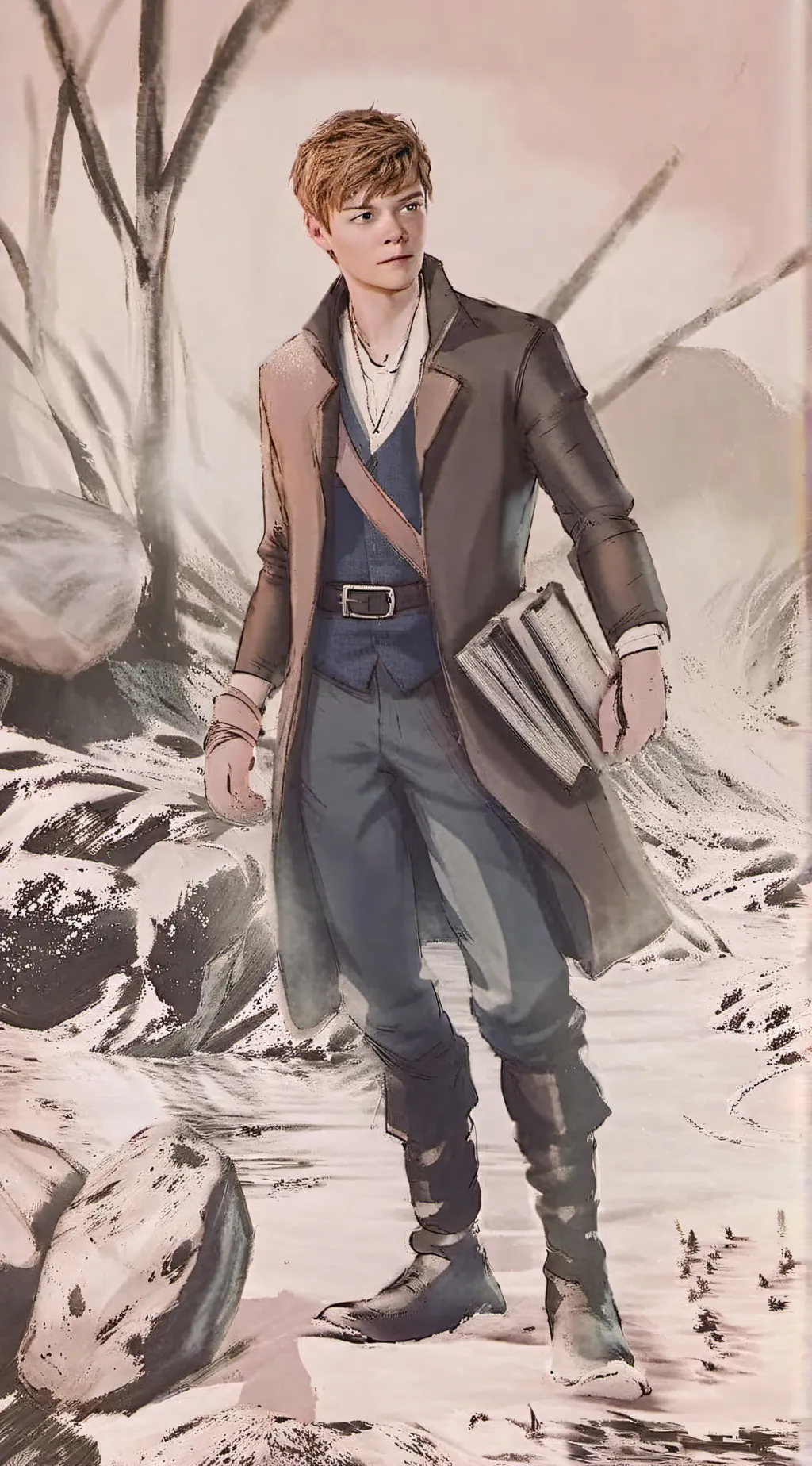 ai character: maze runner background