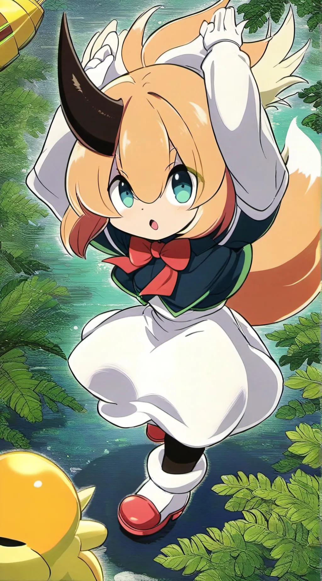 ai character: Tails background