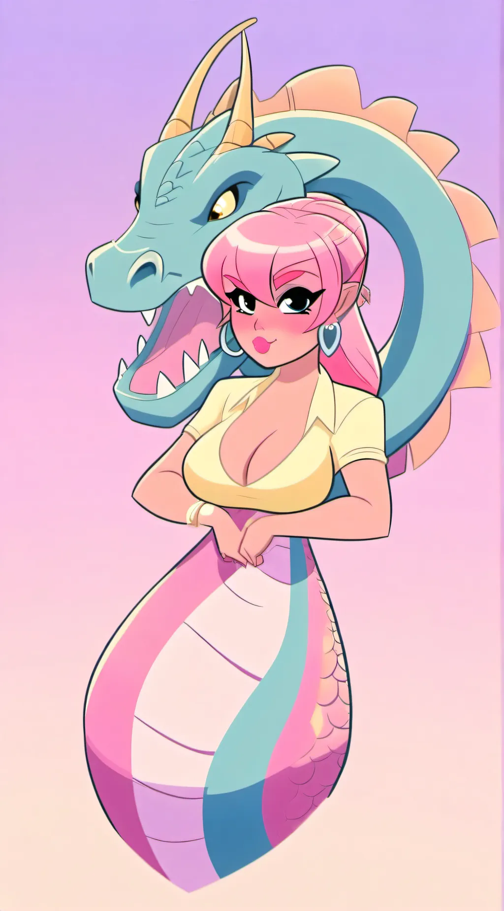 ai character: Nina  background