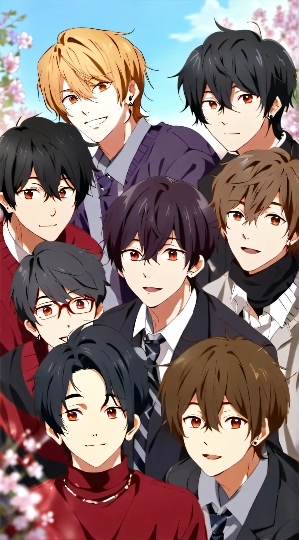 ai character: Skz background