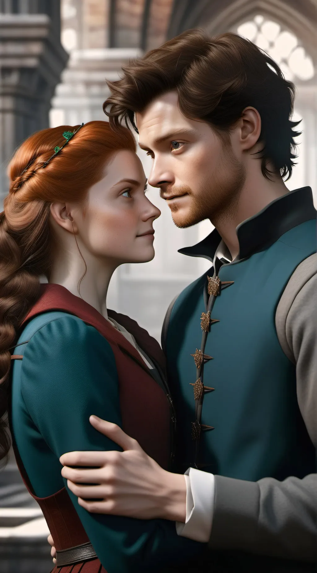 ai character: Harry and ginny background
