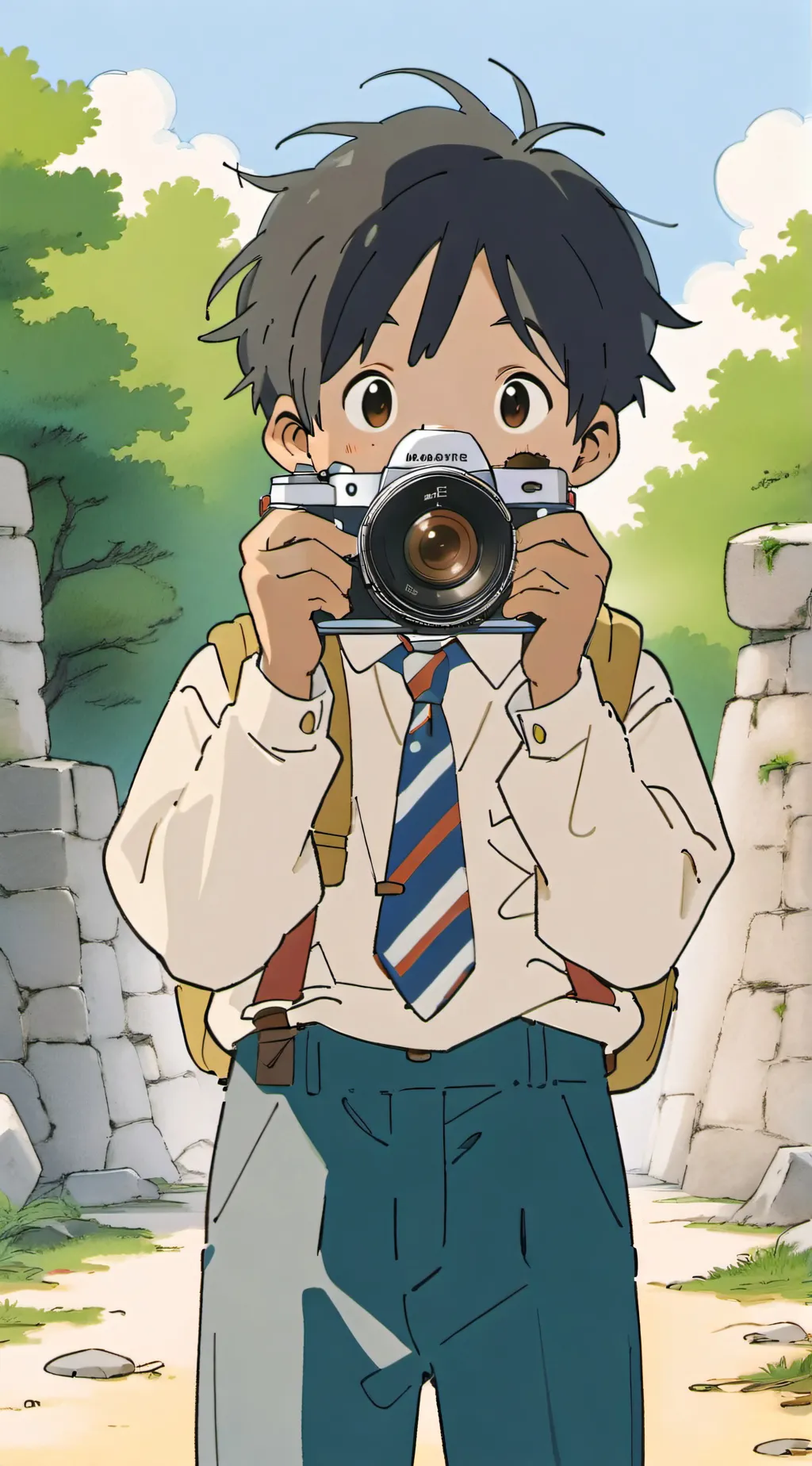 ai character: kid tcm background