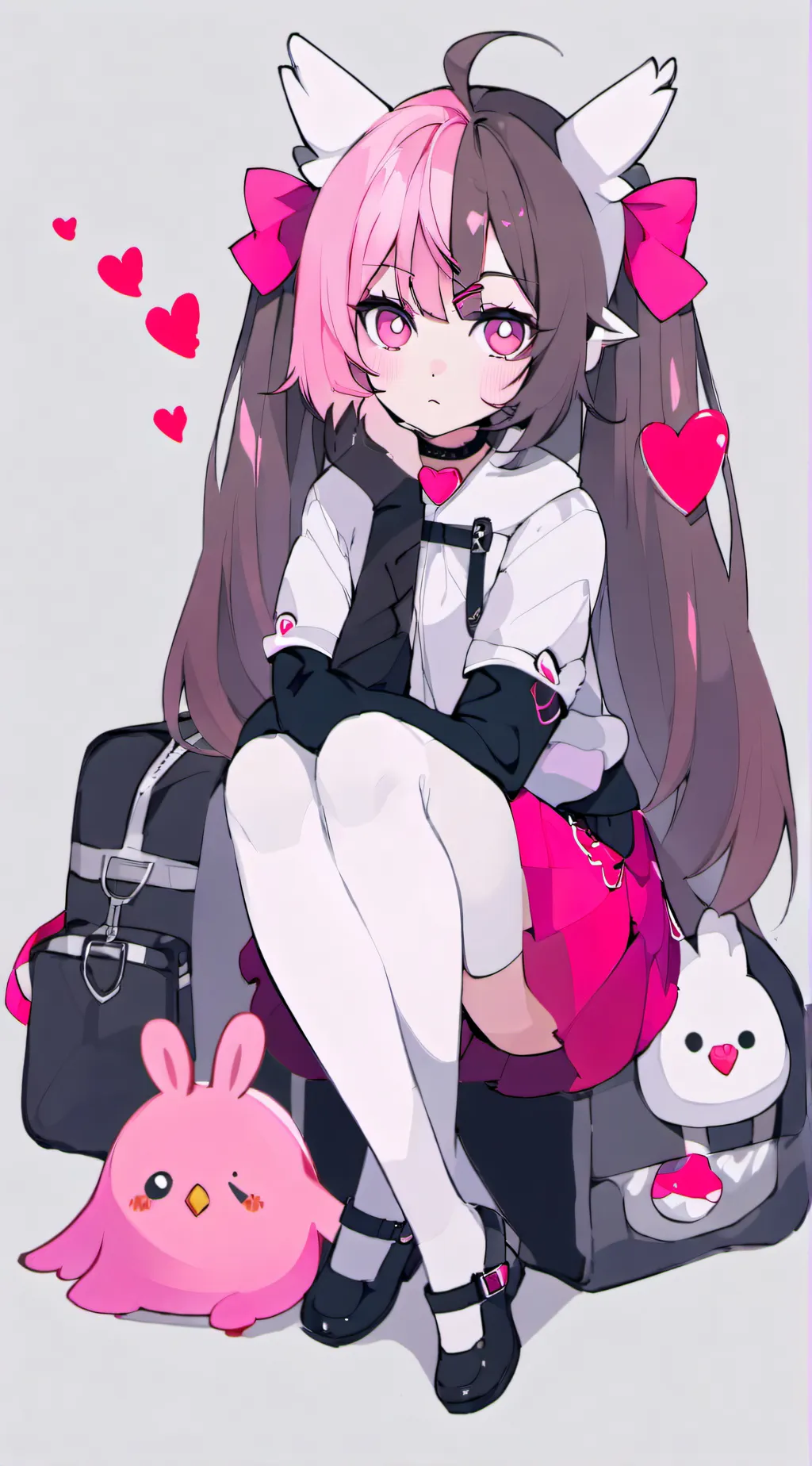 ai character: Millie :3 background