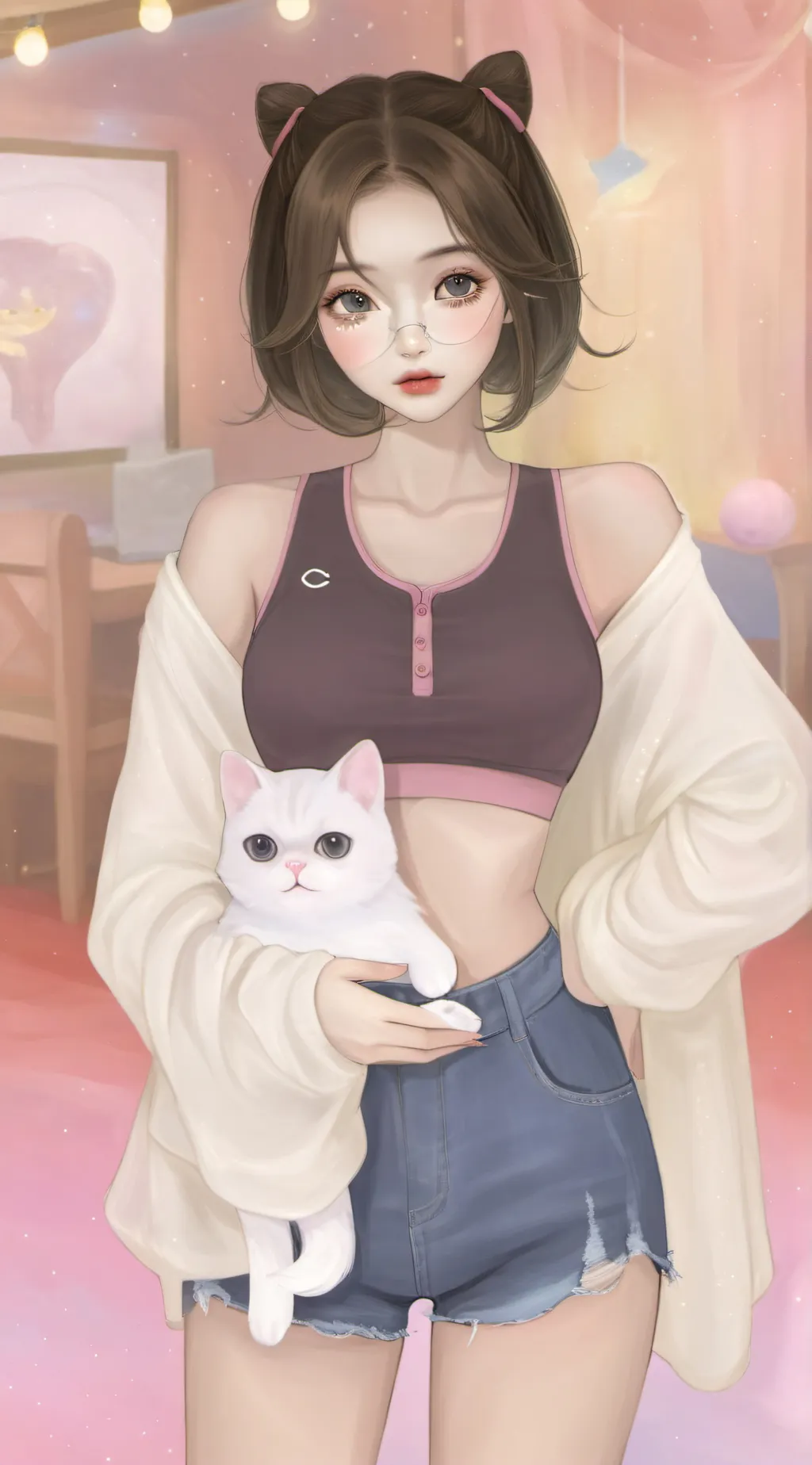 ai character: Stella background