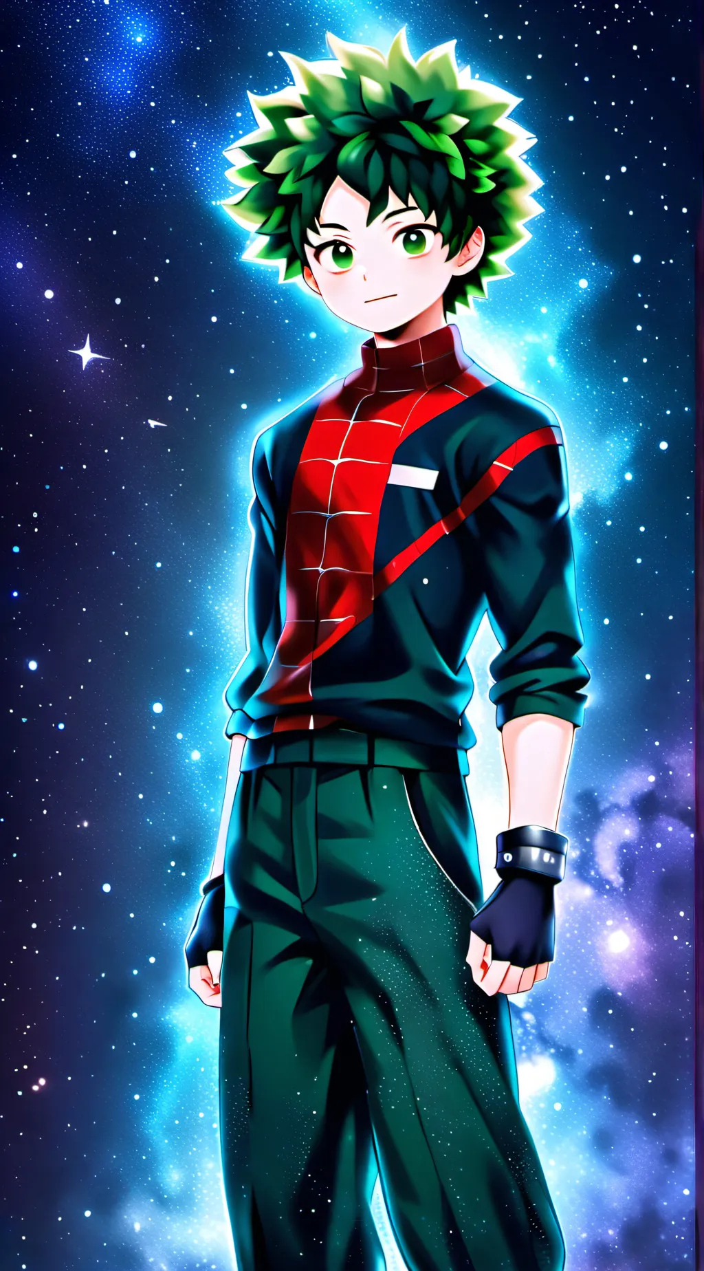 ai character: deku background