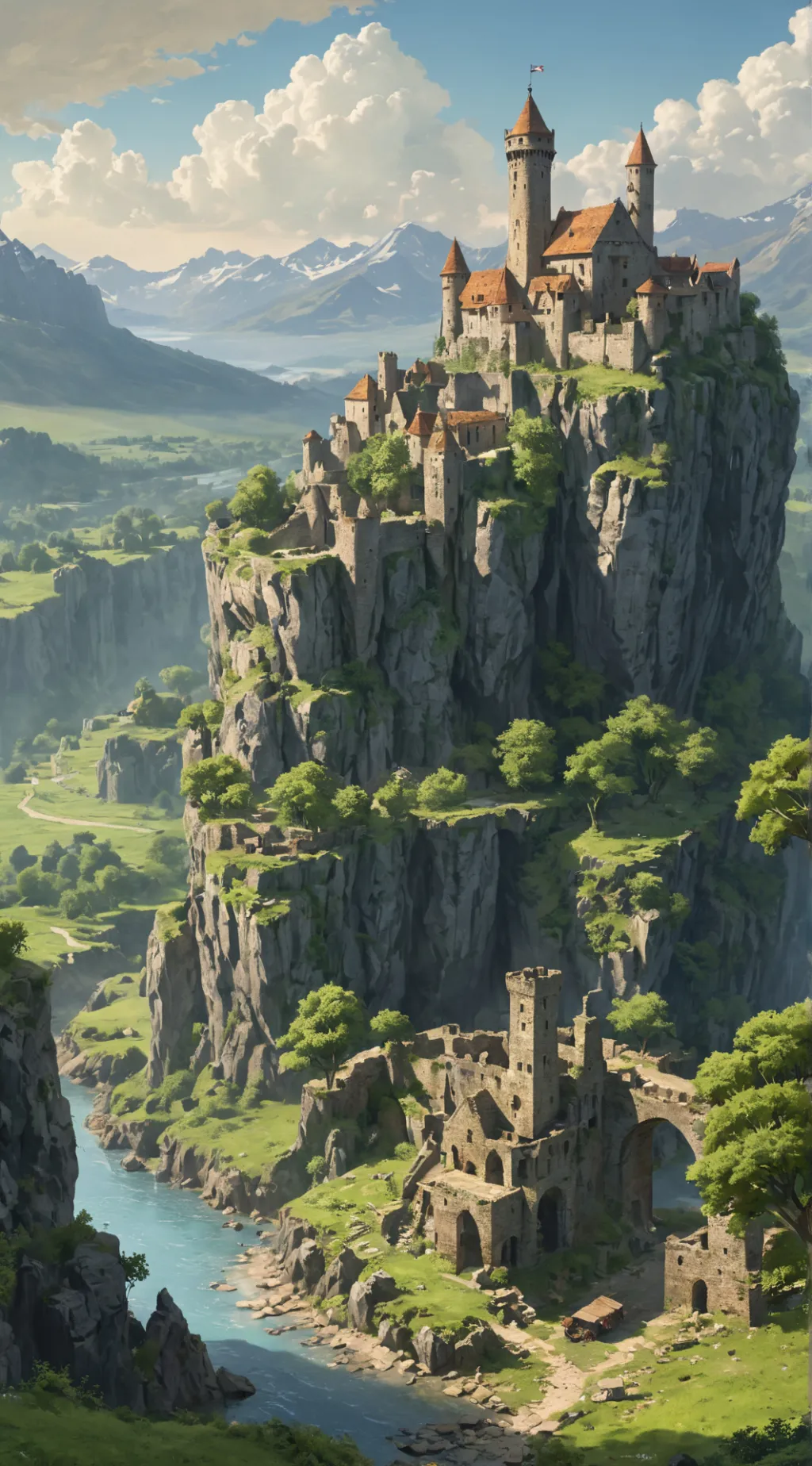 ai character: Land Of Vow background