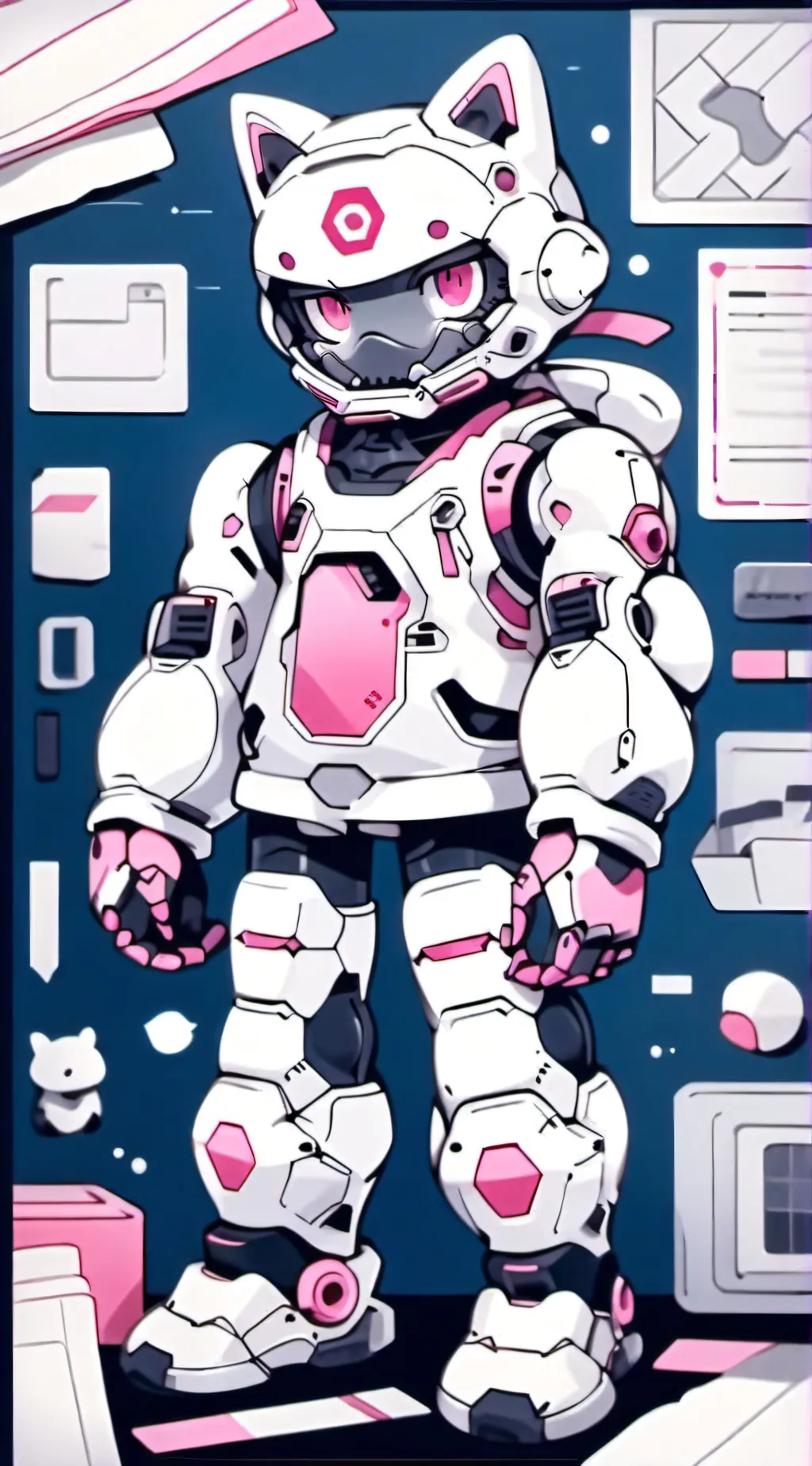 ai character: C.C background