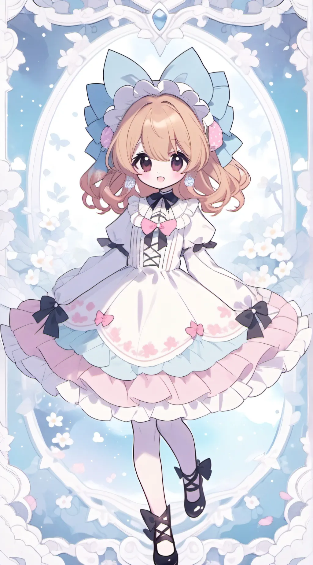 ai character: Elizabeth Afton  background