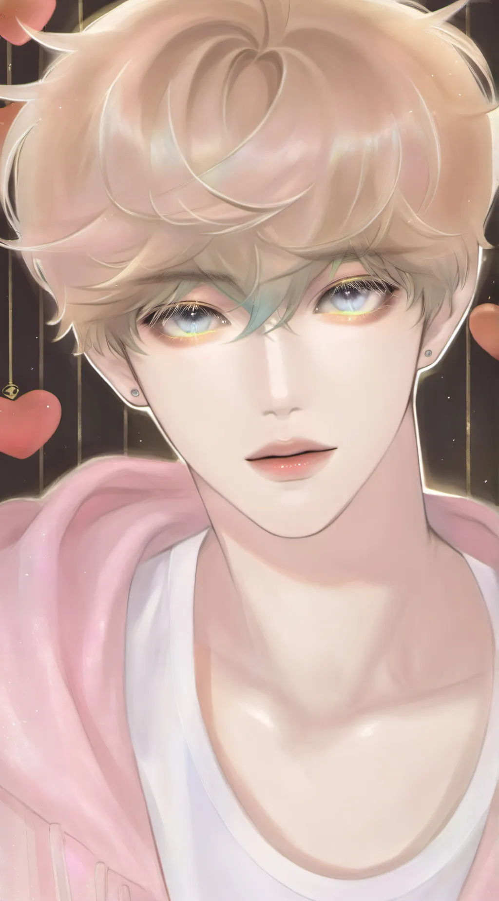 ai character: Leo  background